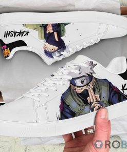 Kakashi Skate Sneakers Custom Naruto Anime Shoes