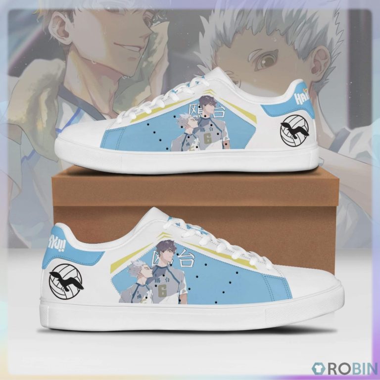 Kamomedai Skateboarding Shoes – Custom Haikyuu Anime Sneakers