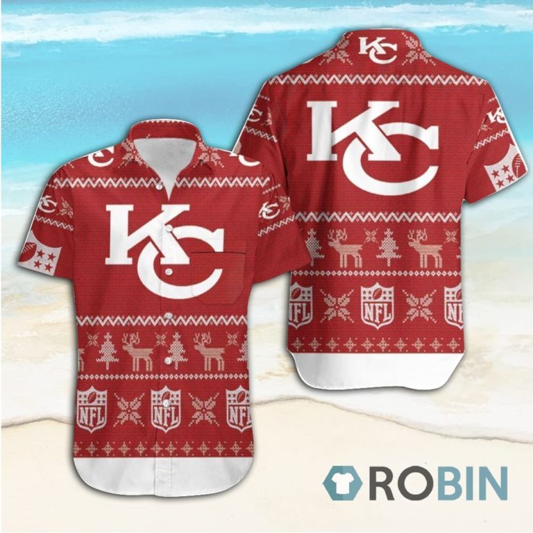 Kansas City Chiefs Hawaiian Aloha Shirt