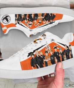 Karasuno Skateboarding Shoes – Custom Haikyuu Anime Sneakers