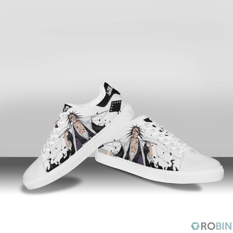Kenpachi Zaraki Sneakers Custom Bleach Anime Shoes