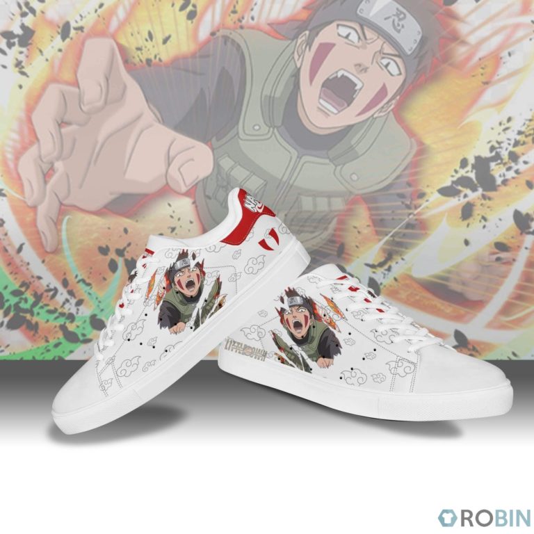 Kiba Inuzuka Sneakers Custom Naruto Anime Skateboard Shoes