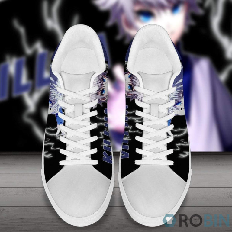 Killua Zoldyck Skate Sneakers Hunter x Hunter Custom Anime Shoes