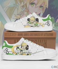 Leafa Sneakers Custom Sword Art Online Anime Unisex Casual Sneakers