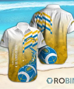 Los Angeles Chargers Aloha Shirts