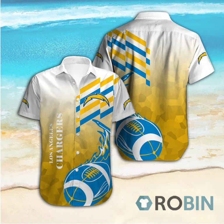 Los Angeles Chargers Aloha Shirts
