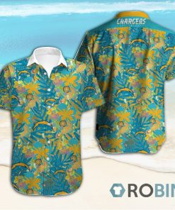 Los Angeles Chargers Hawaiian Shirt Short Sleeves