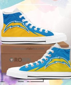 Los Angeles Chargers Shoes Custom High Top Sneakers