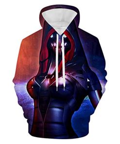 Mass Effect Hoodie Shirt – 3D Print Hooded