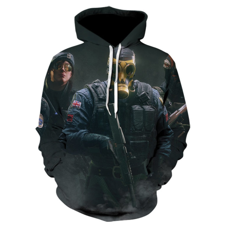 Mass Effect Rainbow Six Siege Hoodie Shirt