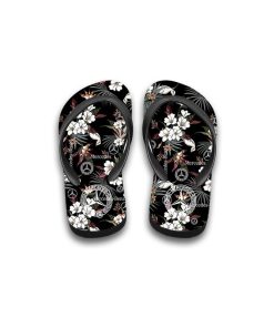 Mercedes Flip Flops And Aloha Shirt and Beach Shorts