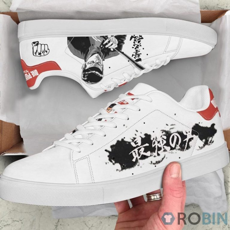 Metal Bat Sneakers Custom One Punch Man Anime Unisex Casual Sneakers