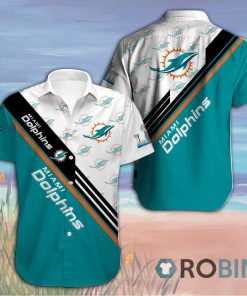 Miami Dolphins Hawaiian Aloha Shirt
