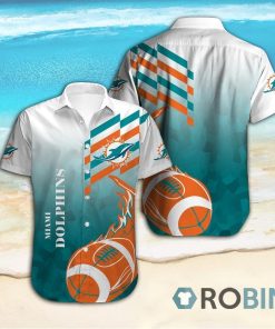 Miami Dolphins Hawaiian Summer Shirts