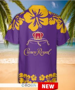 Mickey Mouse And Crown Royal Hawaiian Shirt