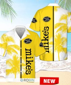 mikes hard lemonade button shirt