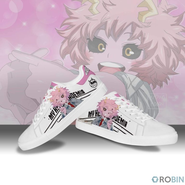Mina Ashido Sneakers Custom My Hero Academia Anime Shoes
