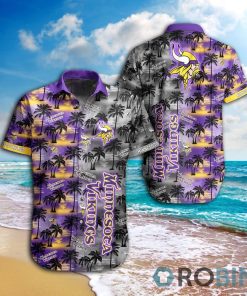 Minnesota Vikings Nfl Hawaiian Shirts And Shorts