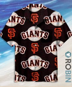 Mlb San Francisco Giants Short Sleeve Button Down Hawaiian Shirt