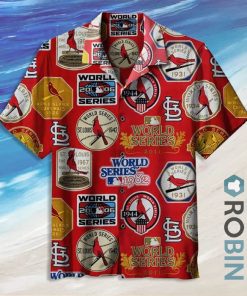 Mlb St Louis Cardinals All Over Print Hawaiian Shirt
