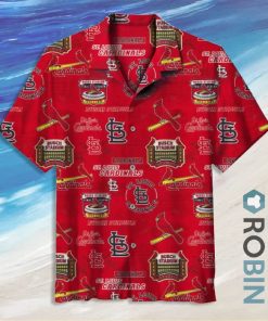 Mlb St Louis Cardinals Casual Button Down Hawaiian Shirts Mlb St Louis Cardinals Casual Button Down Hawaiian Shirts