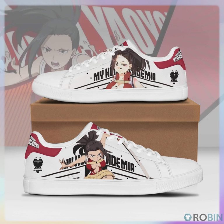 Momo Yaoyorozu Sneakers Custom My Hero Academia Anime Shoes