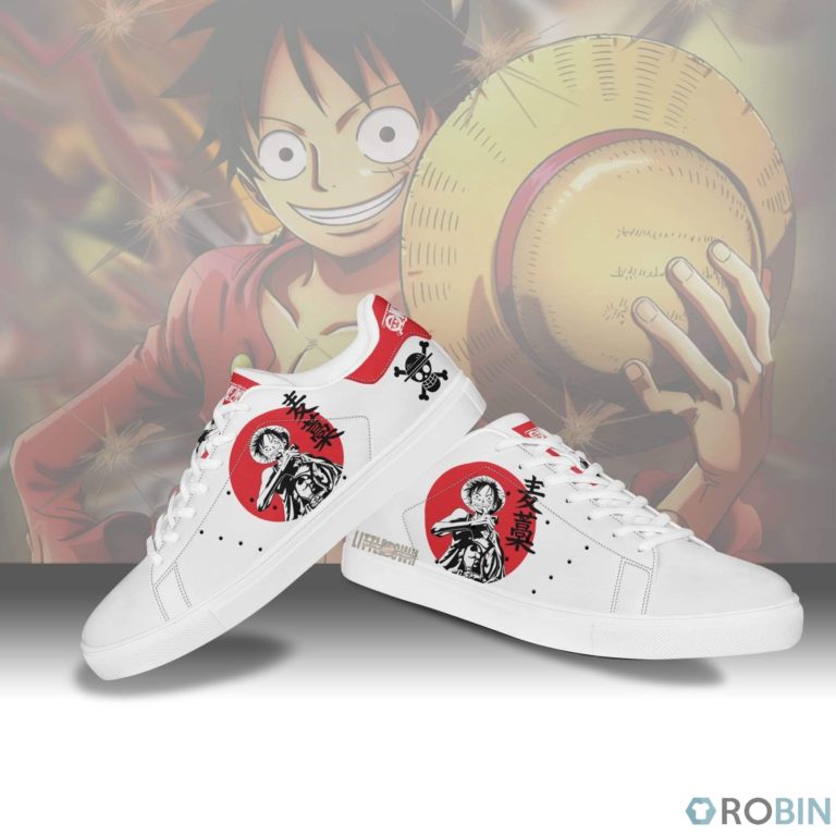 Monkey D. Luffy Sneakers Custom One Piece Anime Shoes