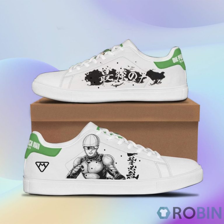 Mumen Rider Sneakers Custom One Punch Man Anime Unisex Casual Sneakers