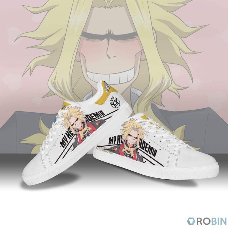 My Hero Academia All Might Shoes Custom MHA Anime Skate Sneaker