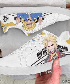 My Hero Academia All Might Shoes Custom MHA Anime Skate Sneaker