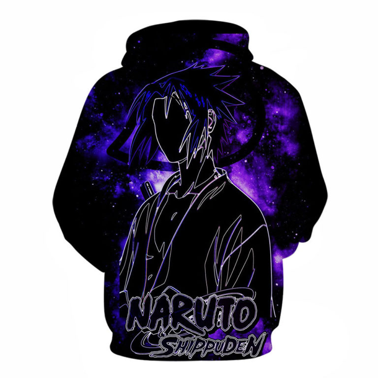 Naruto Uchiha Sasuke Hoodie Shirt