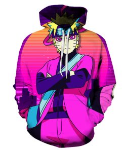 Naurto 3D Printed Uzumaki Naruto Hoodie Shirt