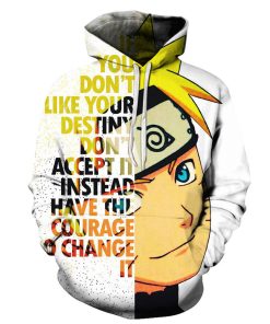 Naurto Uzumaki Naruto Hoodie Shirt Naurto Uzumaki Naruto Hoodie Shirt