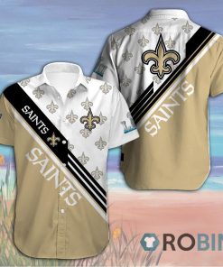 New Orleans Saints Aloha Hawaiian Shirt