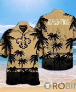New Orleans Saints Nfl Hawaiian Shirt And Shorts