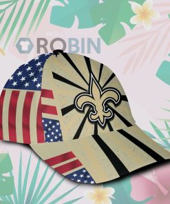 New Orleans Saints Retro Vintage Design Classic Baseball Cap Hat