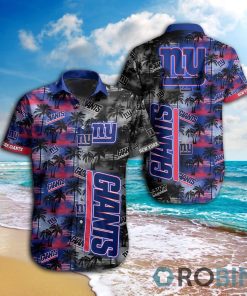 New York Giants Nfl Hawaiian Shirts And Shorts