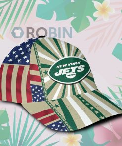 New York Jets Retro Vintage Design Classic Baseball Cap Hat