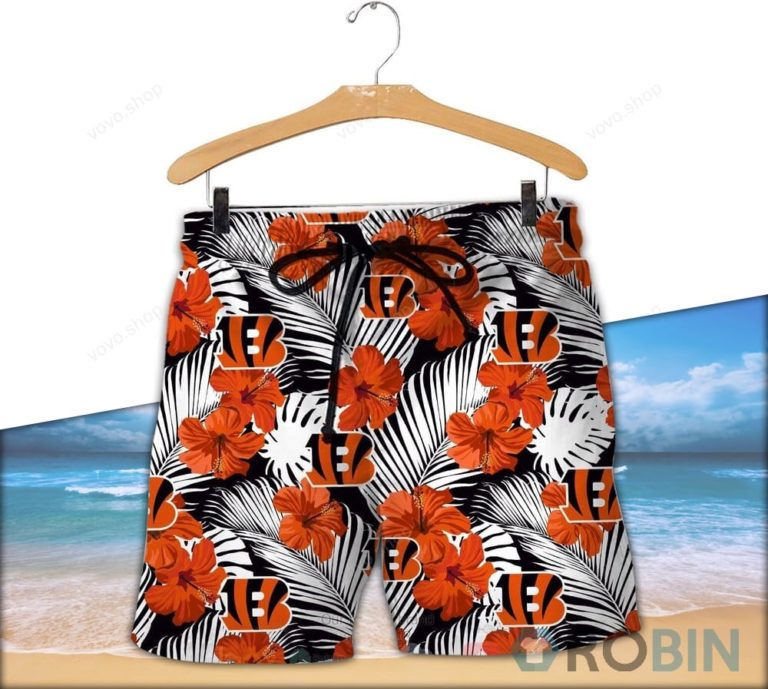 Nfl Cincinnati Bengals Hawaiian Shirt And Short