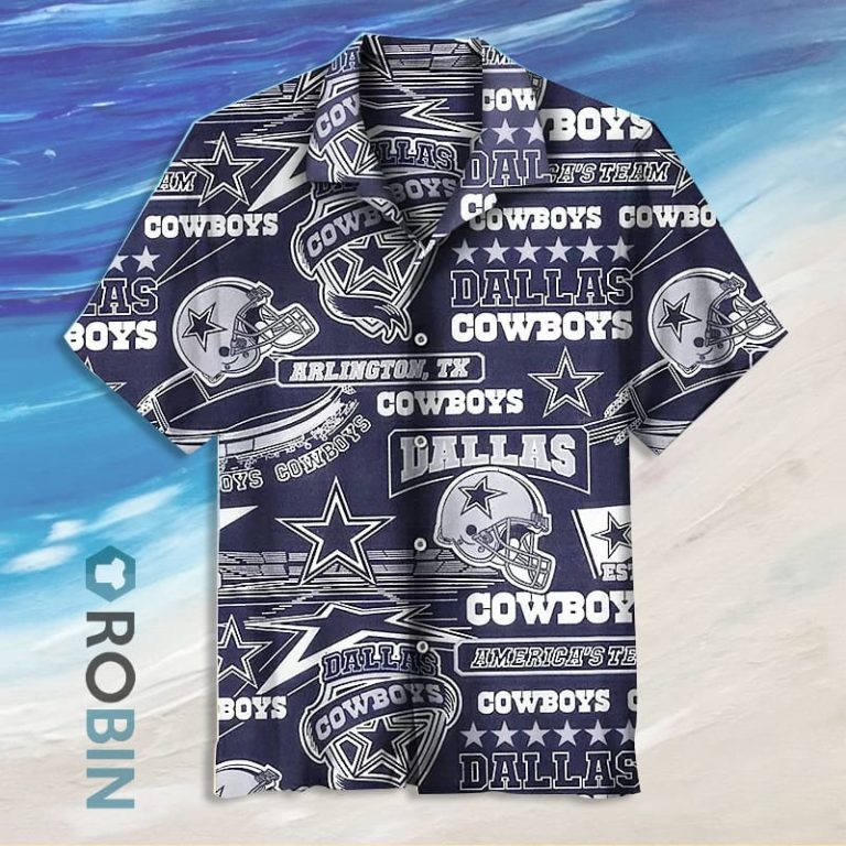 Nfl Dallas Cowboys All Over Print Hawaiian Shirt
