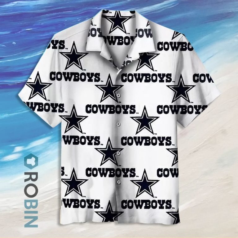 Nfl Dallas Cowboys Logo Hawaiian Shirt