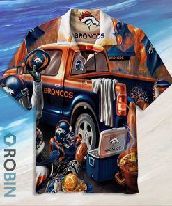 Nfl Denver Broncos All Over Print Hawaiian Shirt