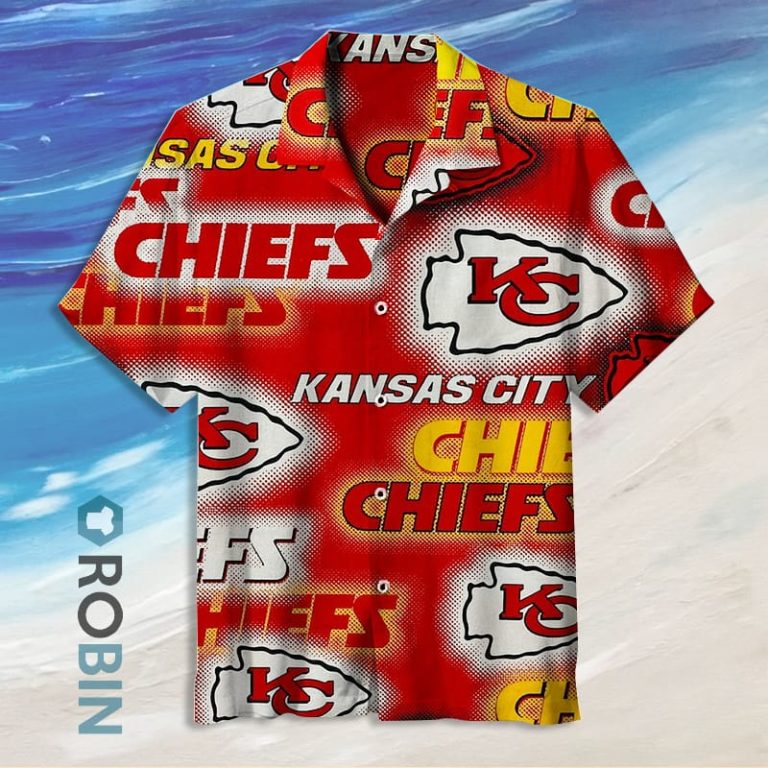 Nfl Kansas City Chiefs Short Sleeve Hawaiian Shirt