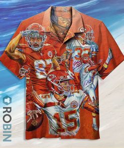 Nfl Kansas City Chiefs Vintage Hawaiian Shirt