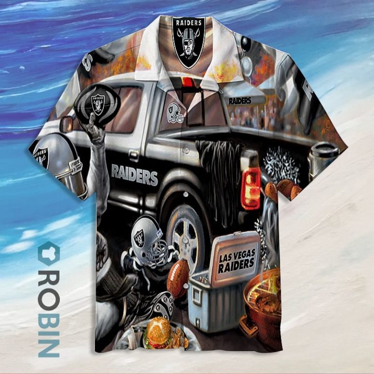 Nfl Las Vegas Raiders Hawaiian Shirt Short Sleeve