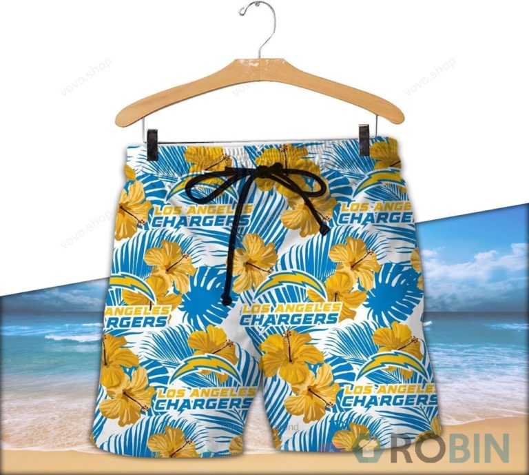 Nfl Los Angeles Chargers Hawaiian Shirt Short