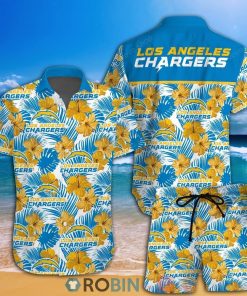 Nfl Los Angeles Chargers Hawaiian Shirt Short