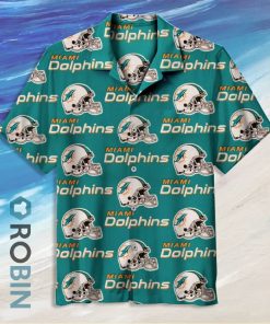 Nfl Miami Dolphin Logo Hawaiian Shirt