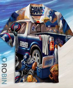 Nfl New York Giants Hawaiian Shirt Short Sleeve