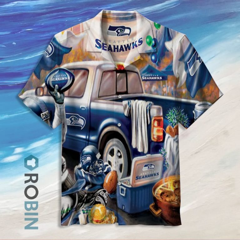 Nfl Seattle Seahawks Vintage Hawaiian Shirt